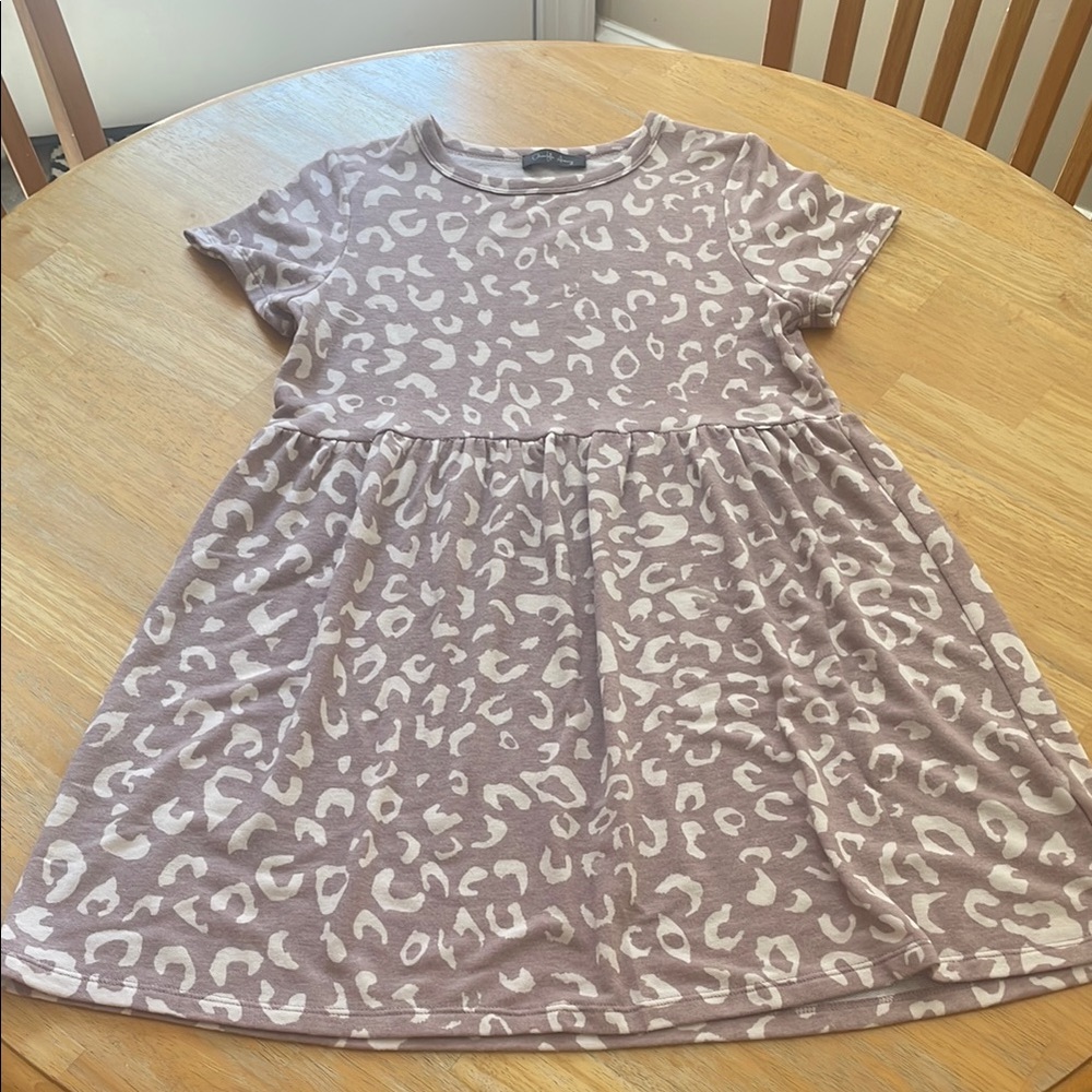 Raglan Short Sleeve Casual Sundress